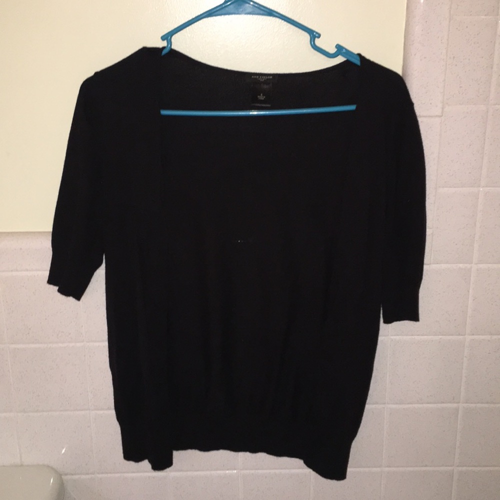 ANN TAYLOR SWEATER COVER
